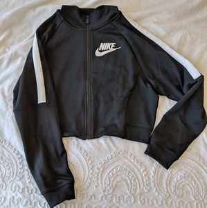 Nike crop zip up